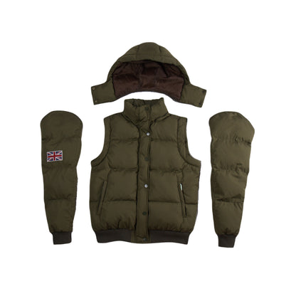 War Puffer Jacket Green