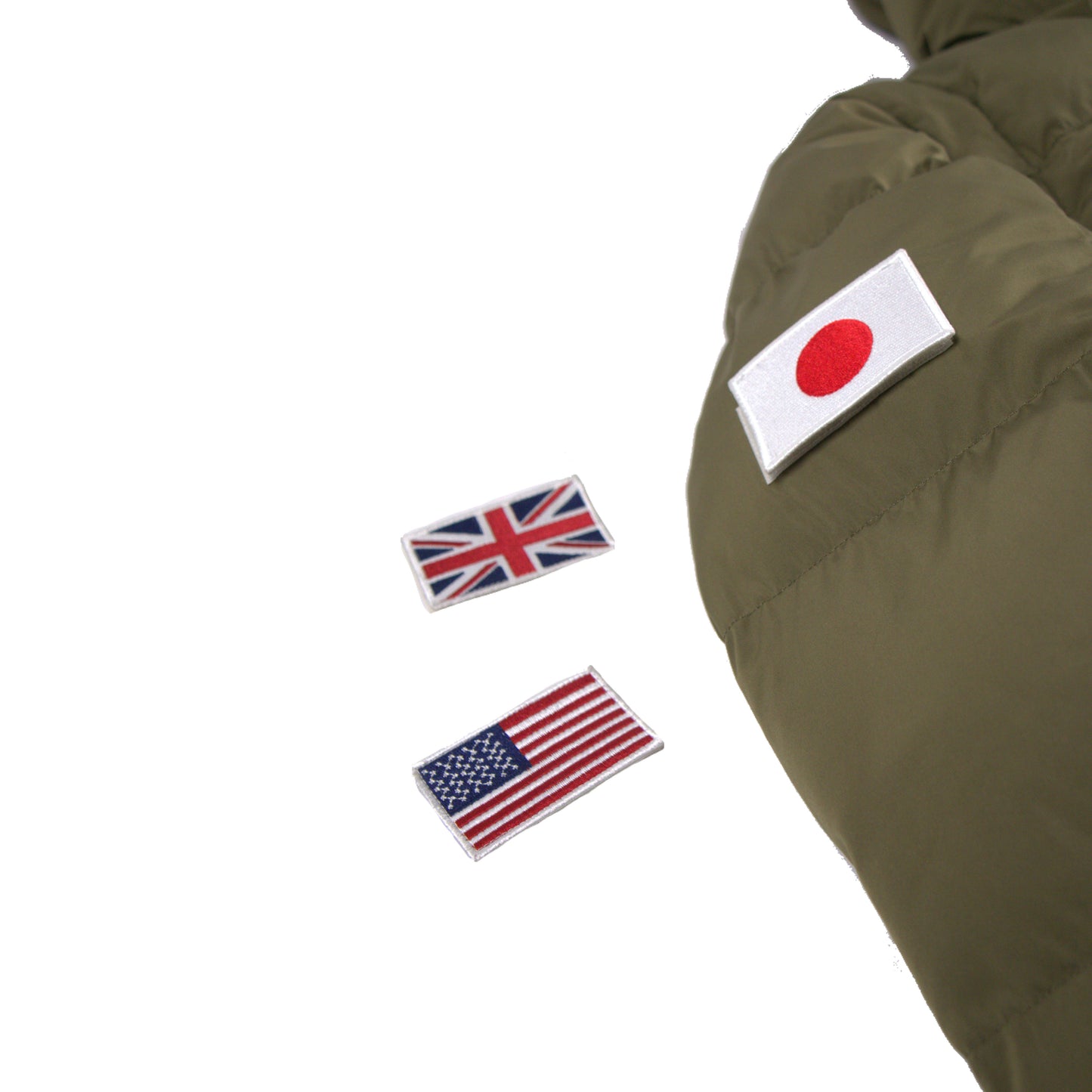 War Puffer Jacket Green