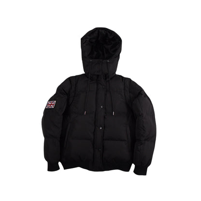 War Puffer Jacket Black