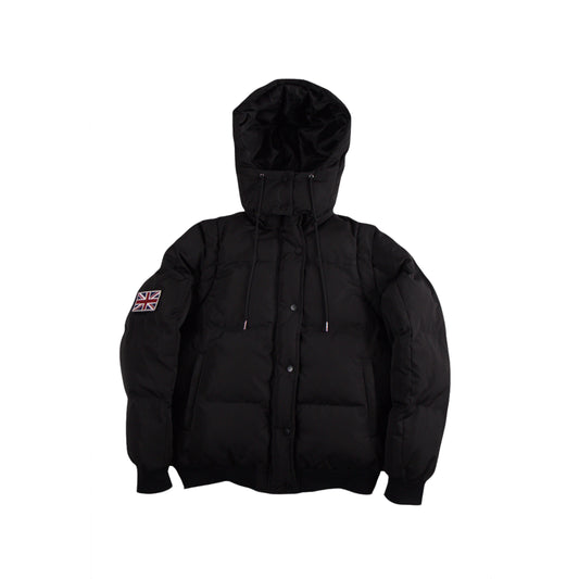 War Puffer Jacket Black
